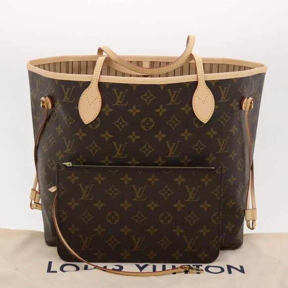 LOUIS VUITTON Monogram Neverfull MM Tote Bag - Picture 1 of 16